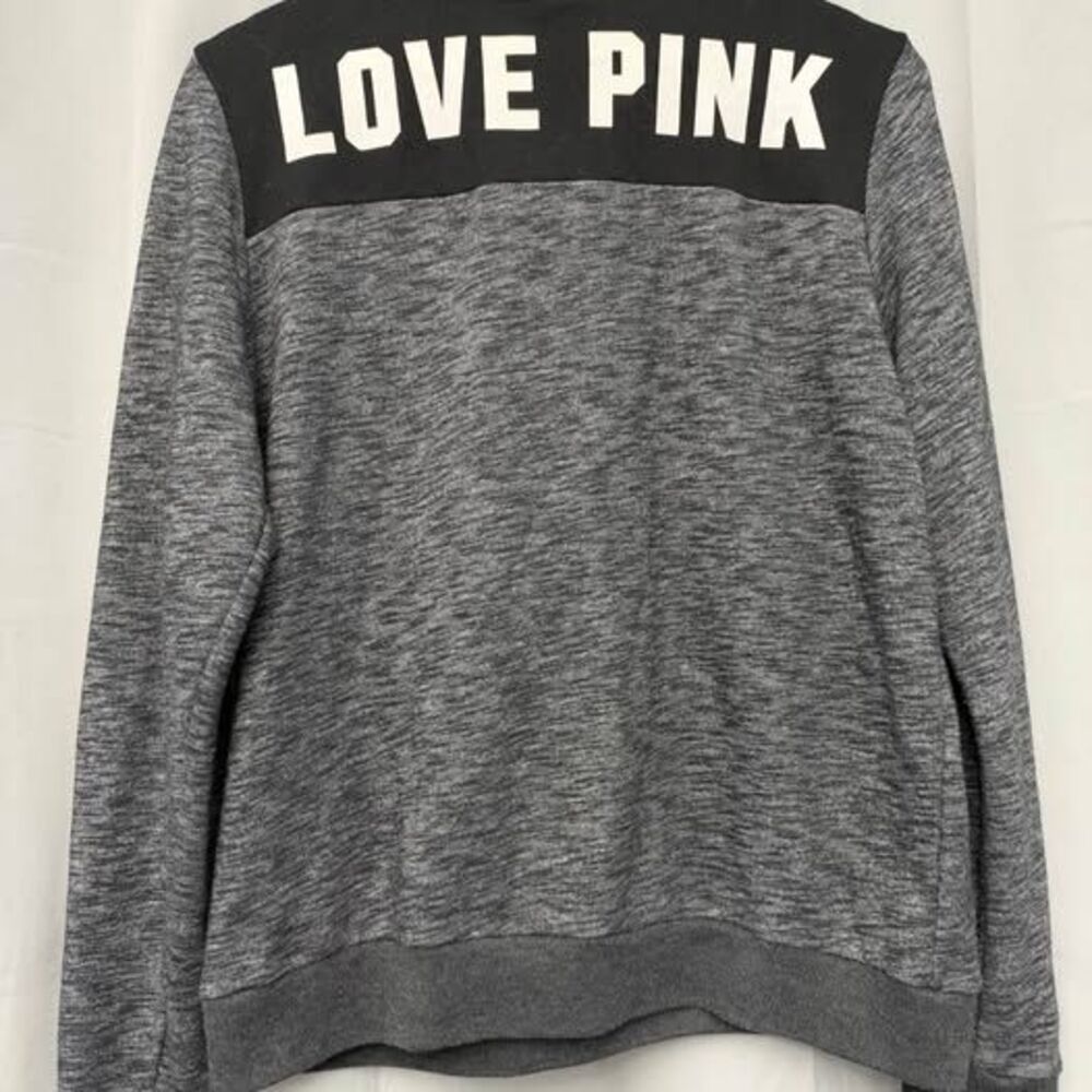 Victoria Secret PINK quarter zip sweatshirt - size Large